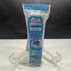 Original Quickie Dry Shine Sponge Mop Refill Blue Fits Mop #0502
